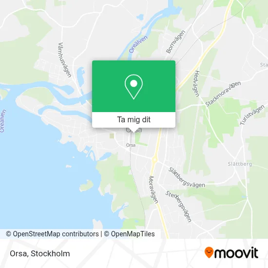 Orsa karta