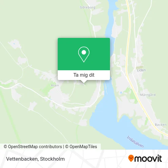 Vettenbacken karta