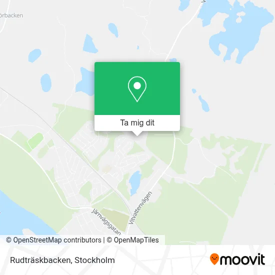 Rudträskbacken karta