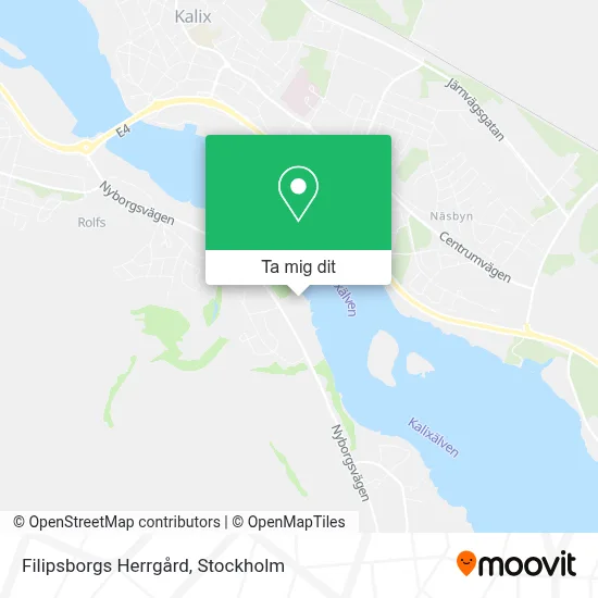 Filipsborgs Herrgård karta