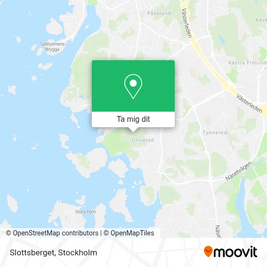 Slottsberget karta