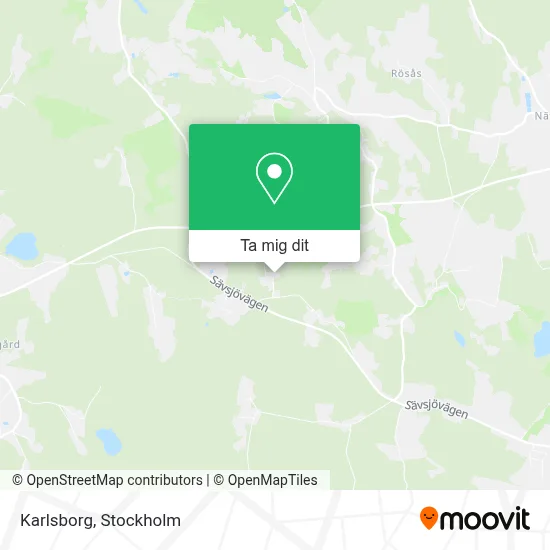 Karlsborg karta