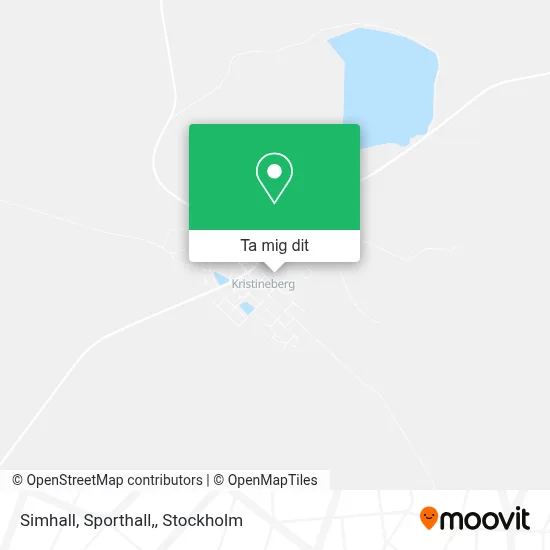Simhall, Sporthall, karta