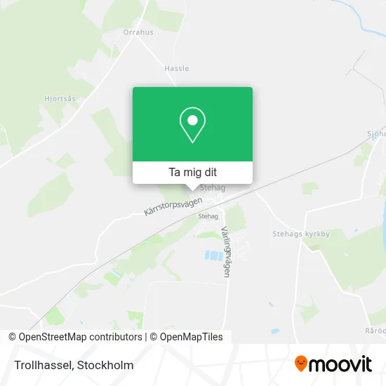 Trollhassel karta