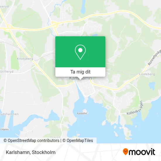 Karlshamn karta