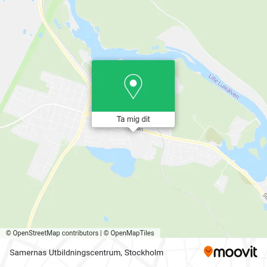 Samernas Utbildningscentrum karta