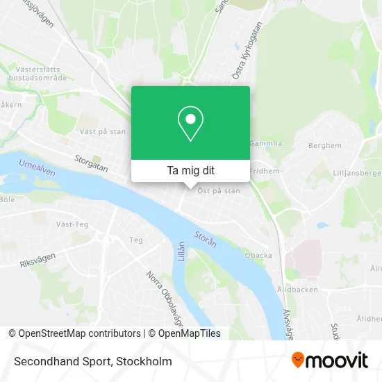 Secondhand Sport karta