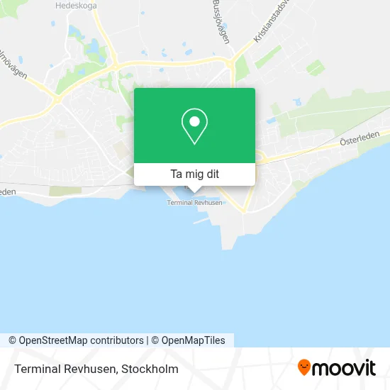 Terminal Revhusen karta