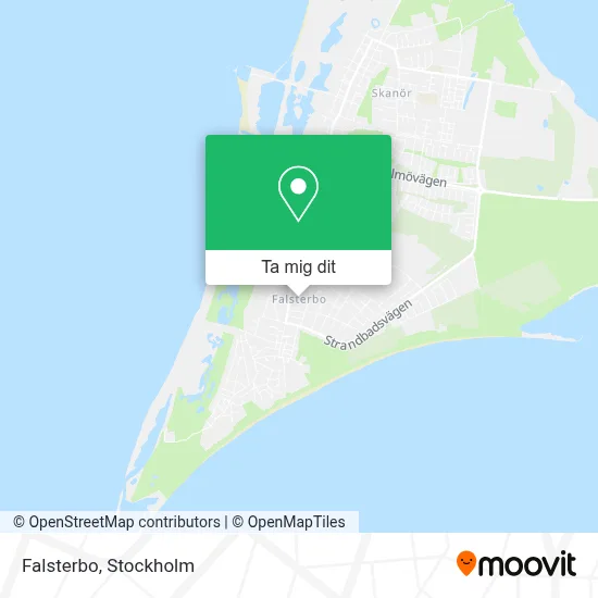 Falsterbo karta