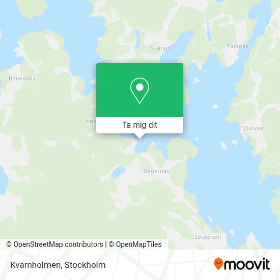 Kvarnholmen karta