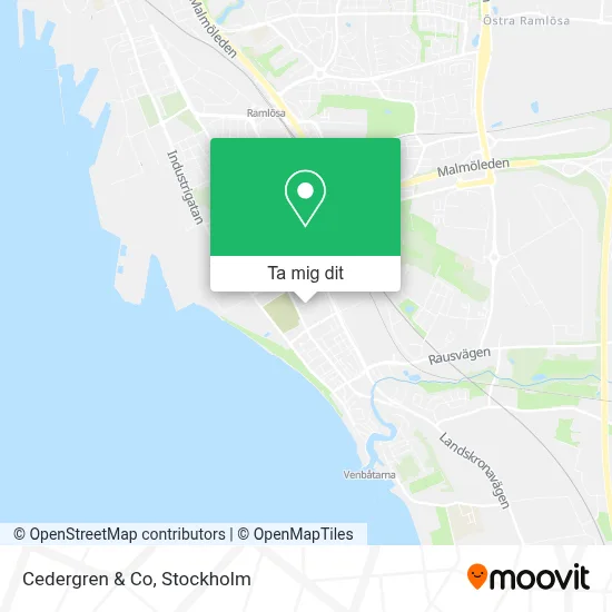 Cedergren & Co karta