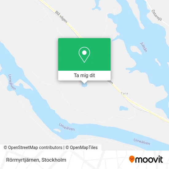 Rörmyrtjärnen karta