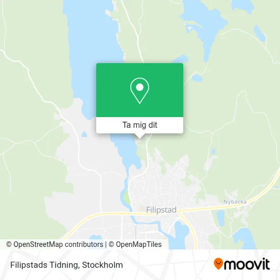 Filipstads Tidning karta
