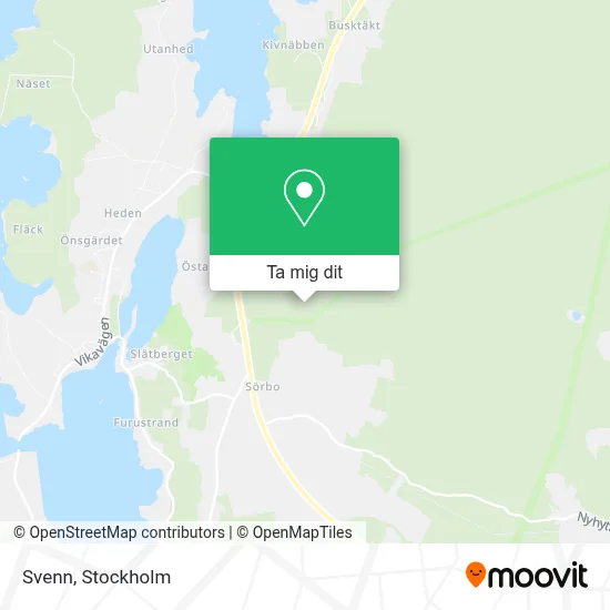 Svenn karta