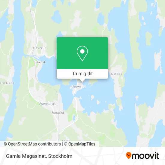 Gamla Magasinet karta