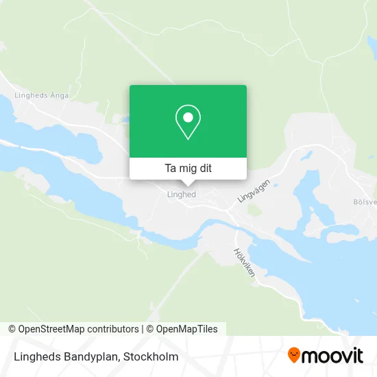 Lingheds Bandyplan karta