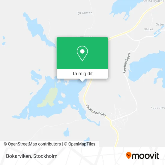 Bokarviken karta