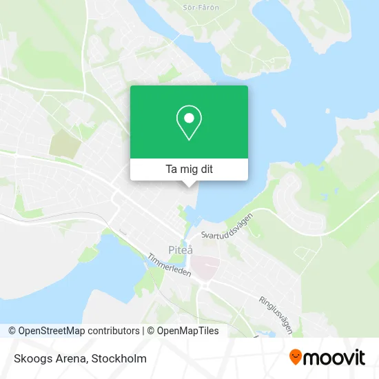 Skoogs Arena karta