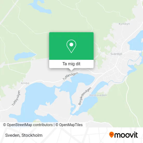 Sveden karta