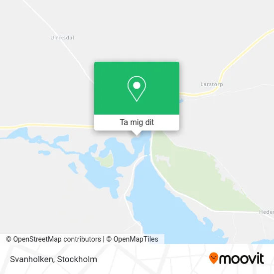 Svanholken karta