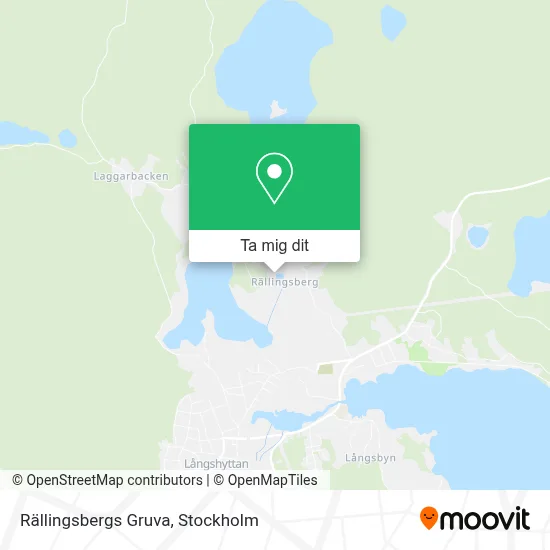 Rällingsbergs Gruva karta