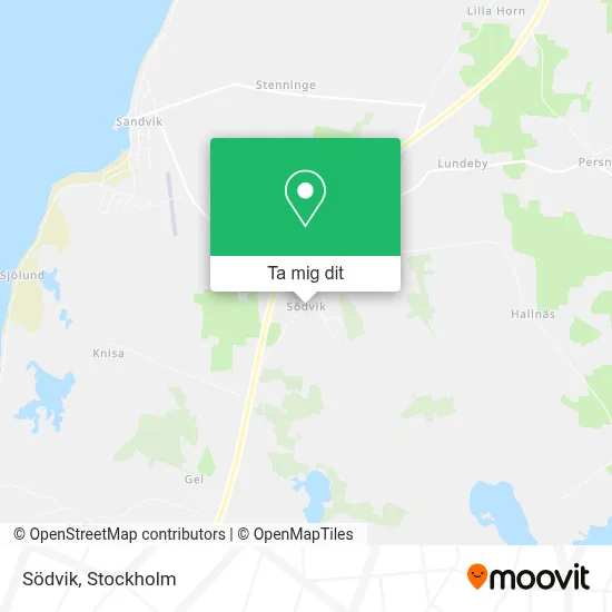 Södvik karta