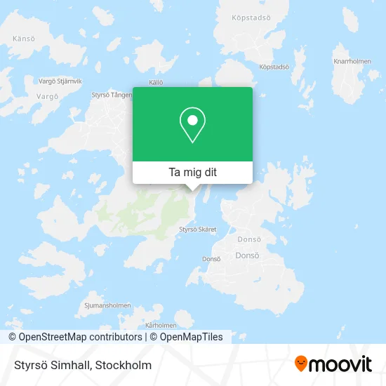 Styrsö Simhall karta