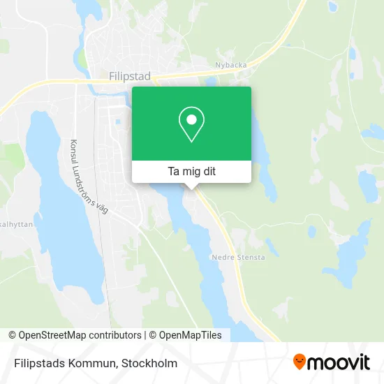 Filipstads Kommun karta