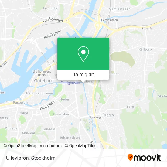 Ullevibron karta