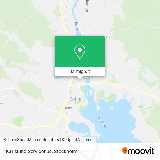 Karlslund Servicehus karta