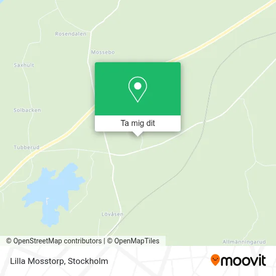 Lilla Mosstorp karta