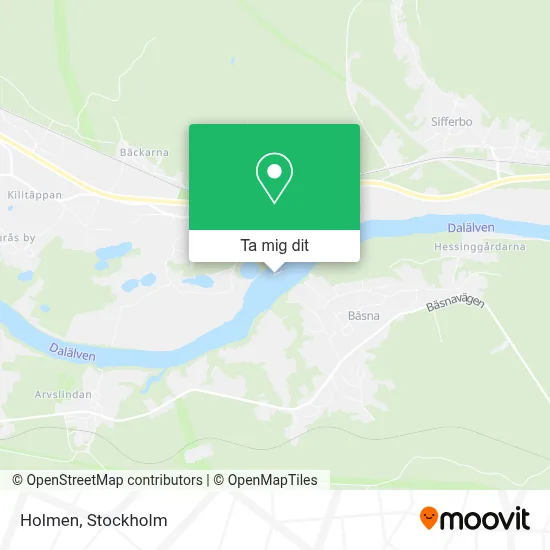 Holmen karta