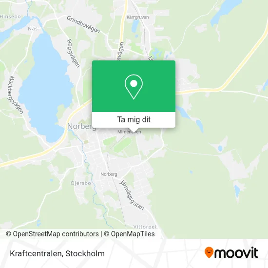 Kraftcentralen karta