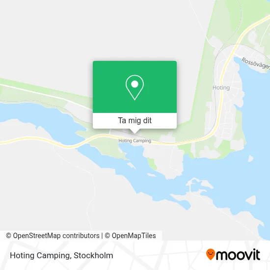 Hoting Camping karta