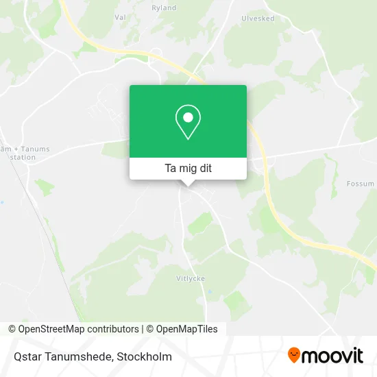 Qstar Tanumshede karta