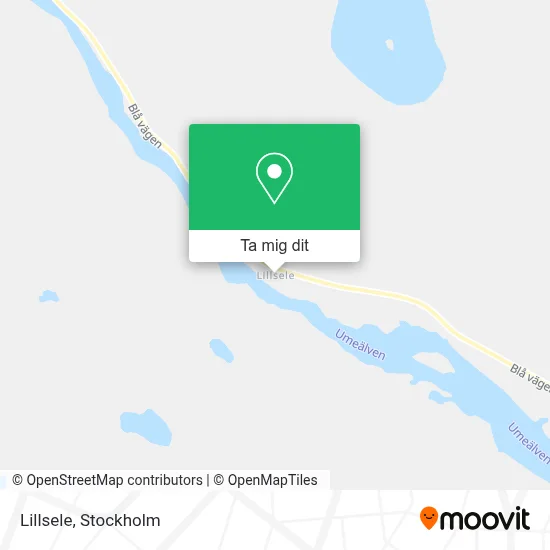 Lillsele karta