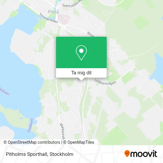 Pitholms Sporthall karta