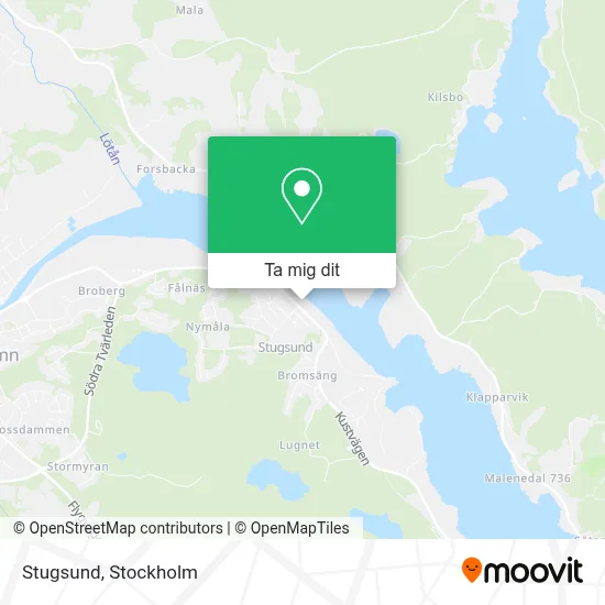 Stugsund karta