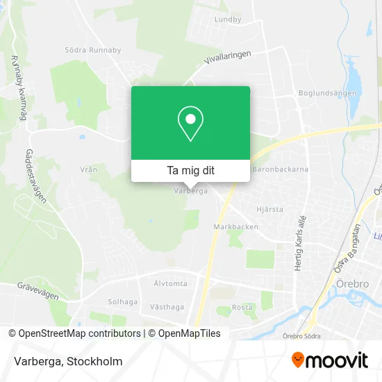 Varberga karta