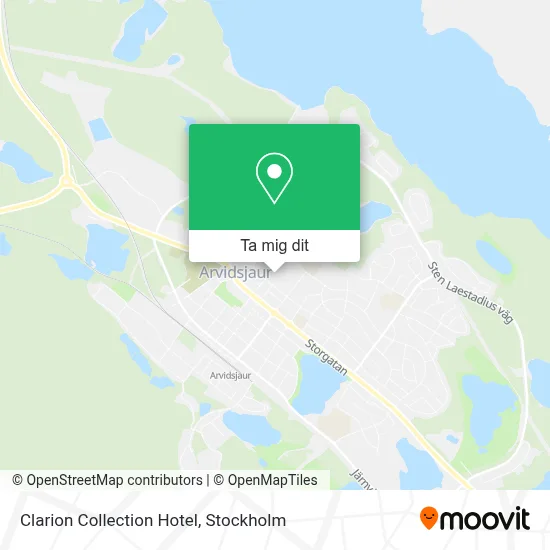 Clarion Collection Hotel karta