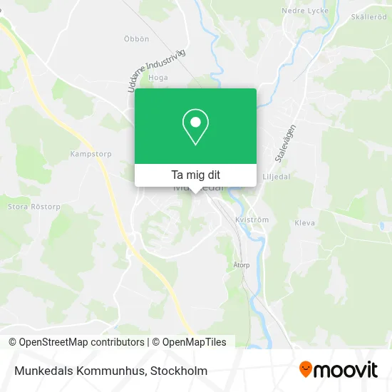 Munkedals Kommunhus karta