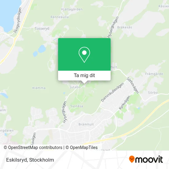 Eskilsryd karta