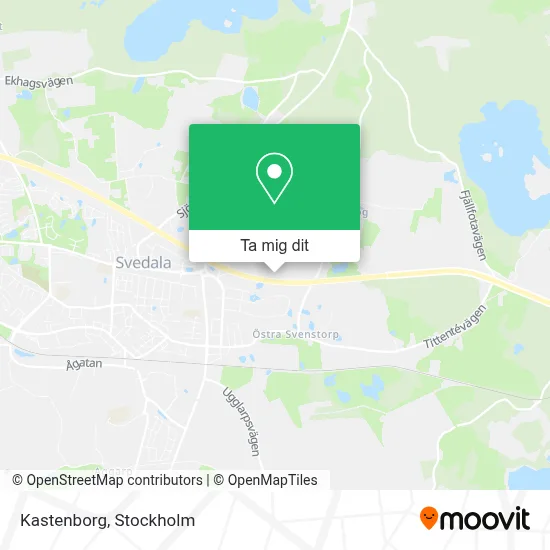 Kastenborg karta