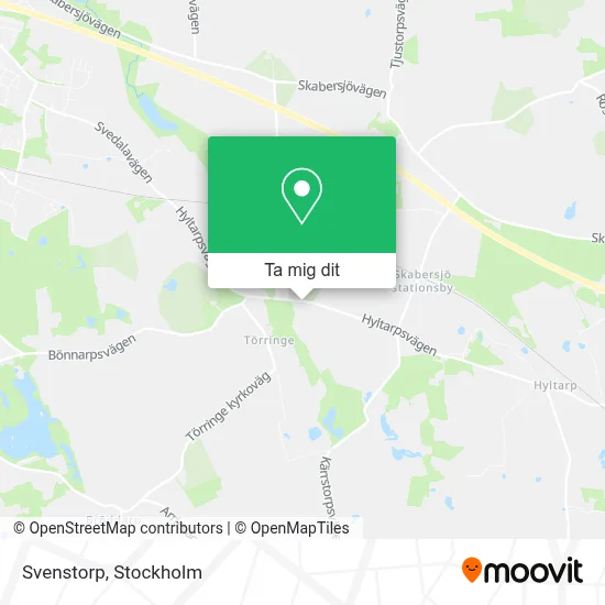 Svenstorp karta