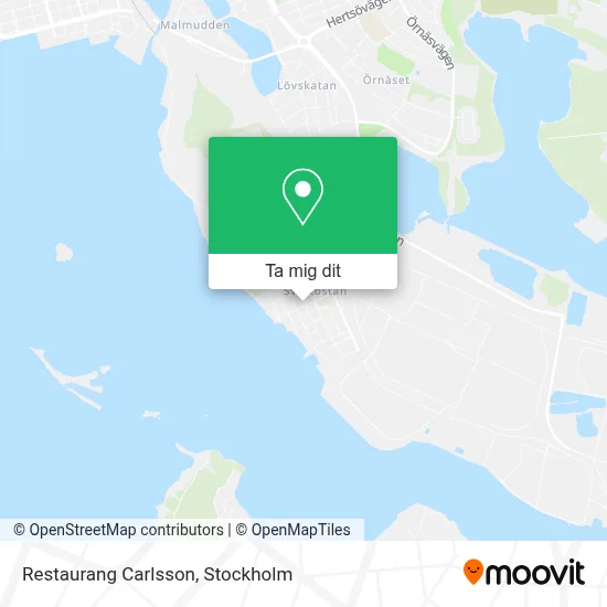 Restaurang Carlsson karta