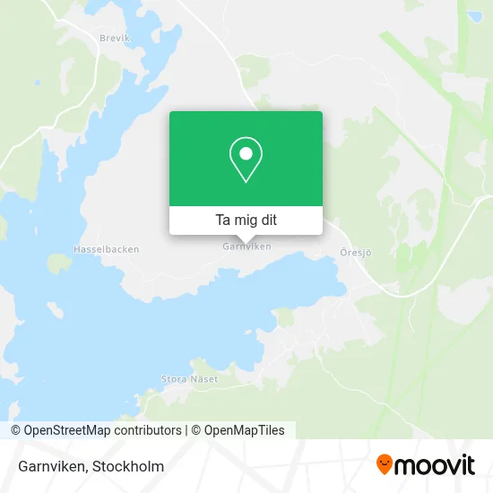 Garnviken karta
