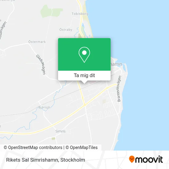 Rikets Sal Simrishamn karta