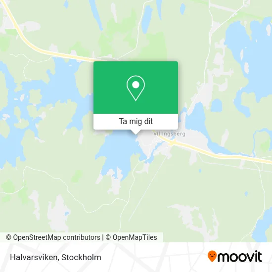 Halvarsviken karta