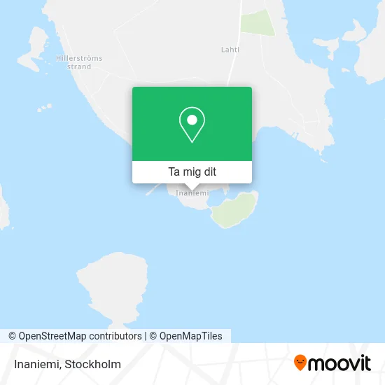 Inaniemi karta