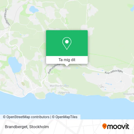 Brandberget karta